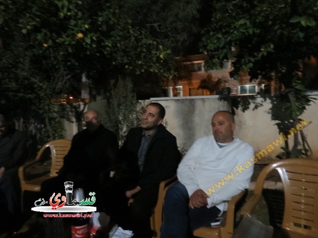  كفرقاسم : قيادات المشتركة وعائلية في زيارة تضامنية لبيت رئيس البلدية المحامي عادل بدير 